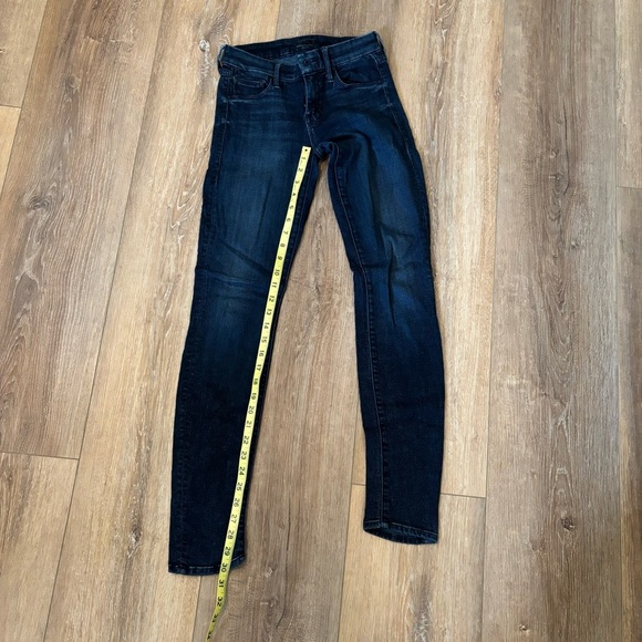 MOTHER The Looker Film At 11 Dark Wash Stretch Skinny Jean SIZE 25 Comfy - Picture 4 of 10